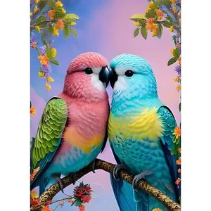 DPHERO Oiseaux Bricolage Diamond Painting 5D DIY Perroquet Diamant Painting K...