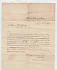 CIVIL WAR DRAFT NOTICE. July 16th 1863. State of Maine To Isaac F. Clark.   RARE