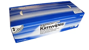 KimTech Science Kimwipe Delicate Task Wipes Wipers 34743 Box of 119 Wipes - Picture 1 of 5