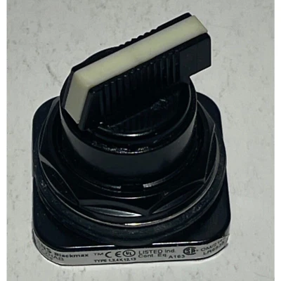 Operador SIEMENS 52SX2HAB, interruptor seletor; metal; 4 posições; 30mm; alavanca - Imagem 1 de 4