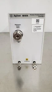 Agilent 86107A w/ Opt 10 Precision Timebase Reference Module CALIBRATED Feb 2022 - Picture 1 of 12