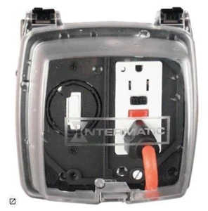 Weatherproof In-Use Cover, 2 Gang, Multiple Insert Type, 2-1/4" Deep, Non-Metall - Picture 1 of 1