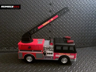Tonka 2011 Hasbro Red Fire Rescue Truck #07728 Lights Sounds Ladder Funrise 16x6 - Image 1 of 4