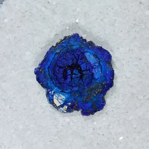 16g Blau Azurit Polierte Geode aus Südural 34x33mm Mineralprobe - Bild 1 von 5