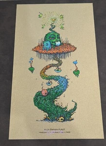 Marq Spusta High Enough Place Print 6"x10" Mini Print Gold - Picture 1 of 2