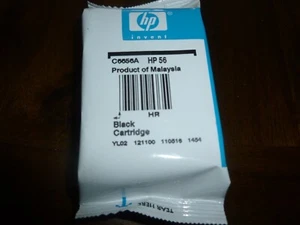 HP 56 C6656A Black Ink Cartridge Genuine Sealed - Picture 1 of 1