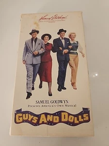 Guys and Dolls VHS Cassette Tape Marlon Brando Frank Sinatra - Picture 1 of 14
