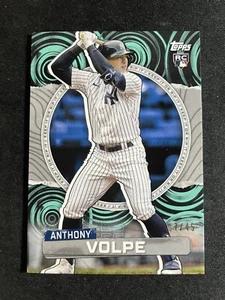 2023 Topps Rip Baseball Anthony Volpe Unripped Aqua RC /45 Yankees Rookie - Picture 1 of 2