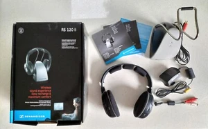 Sennheiser RS 120 II RF Wireless Headphones - No Bluetooth Required - 100m Range - Picture 1 of 10