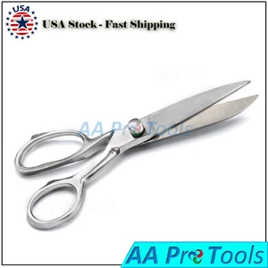 6" HEAVY DUTY STAINLESS STEEL TAILOR UPHOLSTERY SCISSORS Utlity Sewing Silver - Picture 1 of 2