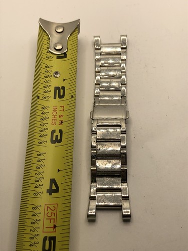 Ricambi orologio Michael Kors cinturino parziale maglie chiusura tono argento 18mm GY24