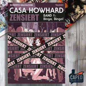 Casa Howhard 1 – Bingo Bingo (HC) | Roberto Baldazzini | Erotik Comic | Insekten - Bild 1 von 6