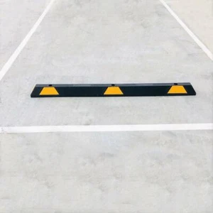 Car Park Wheel Stops / Rubber Wheel Stop w/Fixings AS2890.1:2004 1650mm - Picture 1 of 3