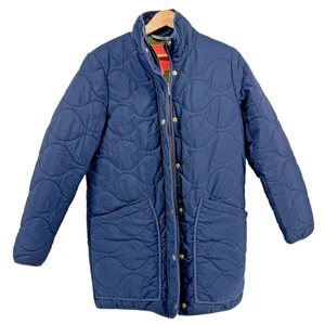 J.Crew Signature Puffer Womens XS Pre-Owned Primaloft Lightweight Jacket Blue - Picture 1 of 13