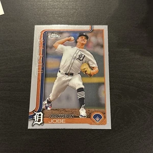 Jackson Jobe 2025 Topps Chrome #249 Base Rookie Detroit Tigers - Bild 1 von 2