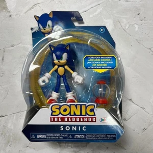NEW JAKKS Sonic The Hedgehog Action Figure with Invincible Item - Picture 1 of 9