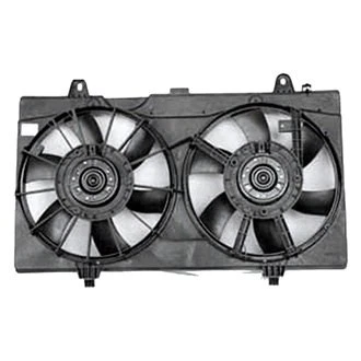 For Nissan Sentra 2007-2012 TYC 621770 Dual Radiator & Condenser Fan Assembly Foto 1 de 4