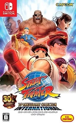 StreetFighter 30th Anniversary Collection International Nintendo Swich Game+Book - Image 1 of 3