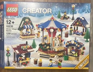10235 LEGO Creator Expert: Winter Village Market 100% Complete Box Instructions - Foto 1 di 8
