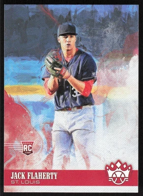 2018 Panini Diamond Kings #124 Jack Flaherty RC - Image 1 of 2