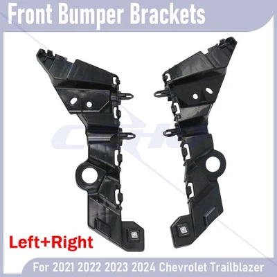 For 2021-2025 Chevrolet Trailblazer Front Bumper Brackets Driver Passenger Side - Image 1 of 4