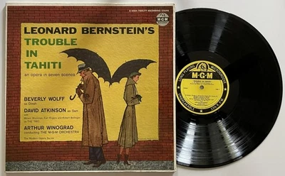 Leonard Bernstein Trouble In Tahiti LP MGM (1958) Arthur Winograd vg - Image 1 of 4