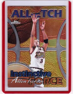 1999-00 Topps Chrome Allen Iverson All-Tech Instinctive Force #AE18 - 76ers. - Bild 1 von 2