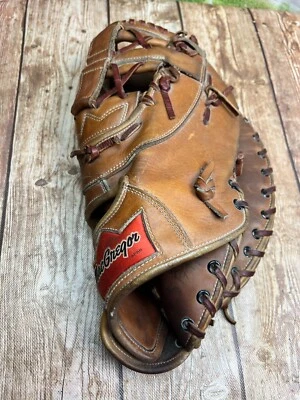 Перчатка MacGregor BM1T Lee May Big Dipper для бейсбола софтбола первой базы правая - Изображение 1 из 4