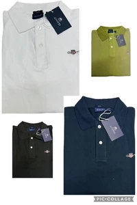 GANT SHORT SLEEVE BRAND NEW PURE SOFT COTTON POLO SHIRT - Picture 1 of 5