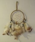 Dreamcatcher Feathered St. Joseph's Indian School, Lakota (Sioux) 5in D, 8in L