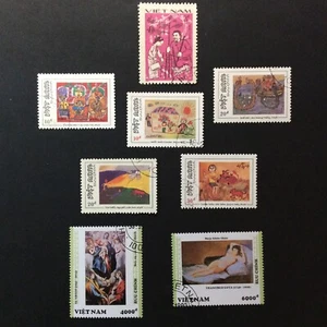 BroadviewStamps Vietnam (North)  #1739, 1872-76, 2374, 2376 used or CTO F-VF. - Picture 1 of 2