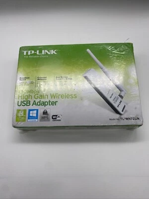 (Factory Sealed) TP-Link TL-WN722N 150Mbps High Gain Wireless USB WiFi Adapter - Image 1 of 2