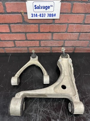 06-10 PONTIAC SOLSTICE FRONT LEFT LOWER & UPPER CONTROL ARM SET OEM 119K MILES - Image 1 of 4