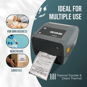 Zebra ZD420 (Earlier Model Than ZD421) Direct Thermal Label Printer USB BT WiFi - Picture 1 of 19