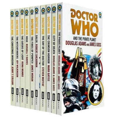 Doctor Who Target Collection 10 Books Set Pirate Planet, City of Death, Crimson - Image 1 of 3