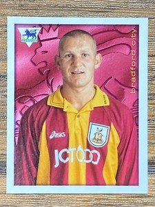 Fa Premier League Merlin 2001 Adesivo No.60 Dean Windass Bradford City