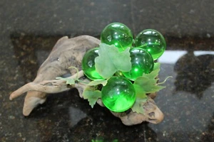 Vintage Driftwood With 5 Green Acrylic Balls Indoor / Outdoor Decoration Garden - Picture 1 of 8