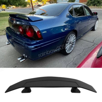For Chevrolet Impala 06-13 Matte 46" GT-Style Racing Rear Trunk Spoiler Wing Foto 1 de 4