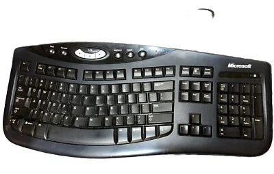 Microsoft Comfort Curve 2000 Ergonomic Keyboard v1.0 Model 1047 KU-0459 - Image 1 of 4