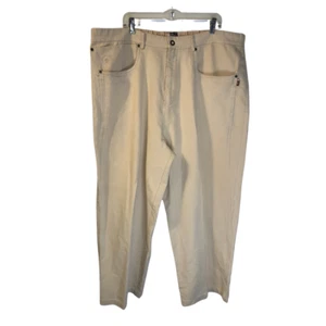 Vintage State Property Rocawear Men's Baggy Pants Size 46 x 30 Ivory Streetwear - Picture 1 of 12