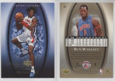 2005-06 Upper Deck Sweet Shot Gold /199 Ben Wallace #29 HOF