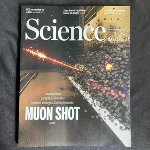 AAAS Science Magazine Vol 383 No 6690 29 March 2024 Muon Particle Collider - Imagen 1 de 1