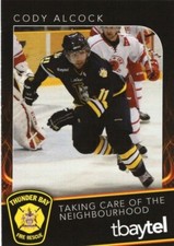 Cody Alcock 2013-14 Lakehead Thunderwolves