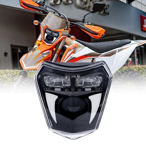 Dirt Bike LED Headlight DRL for 250 SX 250 SXF 300 EXC 300 XCW 350 SXF 450 SXF - Bild 1 von 12