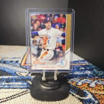 2017 Topps - Topps Salute Father's Day #S-36 George Springer - Image 1 of 2