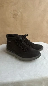 Clarks Unstructured Waterproof Mid Boots Un.cruise Black Size 7.5 - Picture 1 of 4