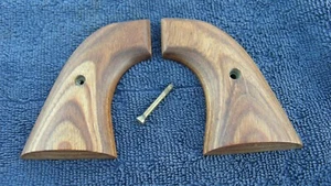 Colt Single Action Army Wood Grips with Attachment Screw Colt SAA Nice Woodgrain - Picture 1 of 18