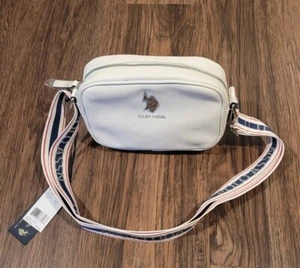 POLO ASSN. UU. Bandolera blanca DHM para mujer - Imagen 1 de 6