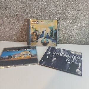 Oasis CD Mini Bundle 2x Single 1x Album including Definitely Maybe.