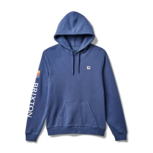 Brixton - Alton Hoodie Pacific Blue - Picture 1 of 1